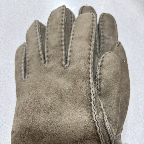 Used - UGG Green Shearling Gloves - Picture 7 of 7